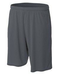 A4 N5338 9" Moisture Management Shorts with Side Pockets
