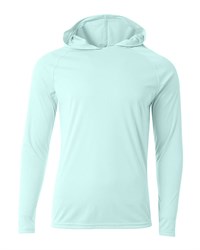 A4 N3409 Cooling Performance Hooded Long Sleeve T-Shirt