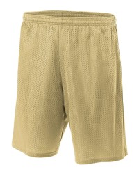 A4 NB5301 Youth 6" Lined Tricot Mesh Shorts