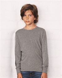 Bella + Canvas 3501Y Youth Long Sleeve Jersey Tee