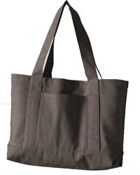 Liberty Bags 8870 Pigment Dyed Premium 12 Ounce Canvas Gusseted Tote