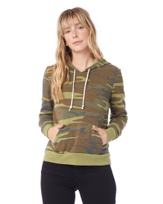 preview image of Alternative 9596 Eco-Fleece  Women's Athletics Hooded Pullover