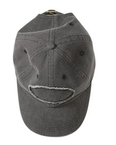 preview image of Authentic Pigment 1917 Pigment-Dyed Raw-Edge Patch Baseball Cap