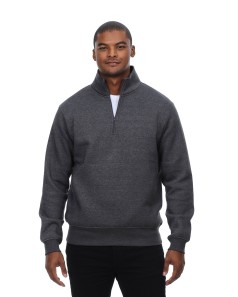 preview image of Threadfast Apparel 320Q Unisex Ultimate Fleece Quarter-Zip Sweatshirt