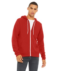preview image of Bella + Canvas 3739 Unisex Full-Zip Hooded Sweatshirt