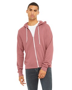 preview image of Bella + Canvas 3739 Unisex Full-Zip Hooded Sweatshirt
