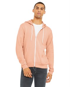 preview image of Bella + Canvas 3739 Unisex Full-Zip Hooded Sweatshirt
