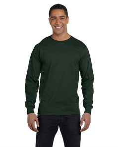 preview image of Hanes 5186 Beefy-T Long Sleeve T-Shirt