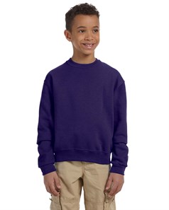preview image of Jerzees 562BR NuBlend Youth Crewneck Sweatshirt