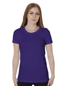 preview image of Bayside 5850 Ladies' Fine Jersey T-Shirt