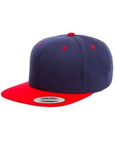 preview image of Yupoong 6089M Classic Flat Bill Snapback Cap