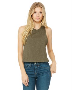 preview image of Bella + Canvas 6682 Women's Racerback Cropped Tank