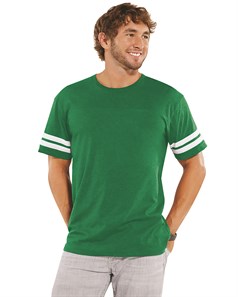 preview image of LAT 6937 Adult Football Fine Jersey Tee