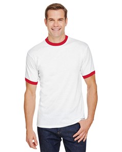 preview image of Augusta Sportswear 710 50/50 Ringer T-Shirt