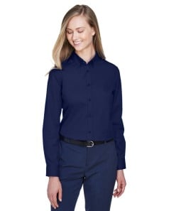 preview image of CORE365 78193 Ladies' Operate Long-Sleeve Twill Shirt