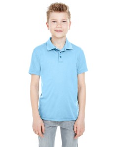 UltraClub 8210Y Youth Cool & Dry Mesh Pique Polo