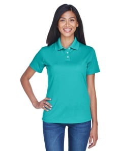 preview image of UltraClub 8445L Ladies' Cool & Dry Stain-Release Performance Polo