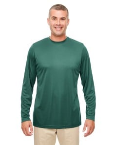 preview image of UltraClub 8622 Men's Cool & Dry Performance Long-Sleeve Top