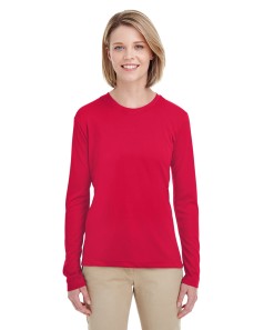 preview image of UltraClub 8622W Ladies' Cool & Dry Performance Long-Sleeve Top