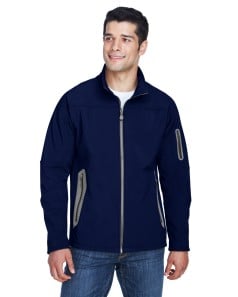 preview image of North End 88138 Men's Three-Layer Fleece Bonded Soft Shell Technical Jacket