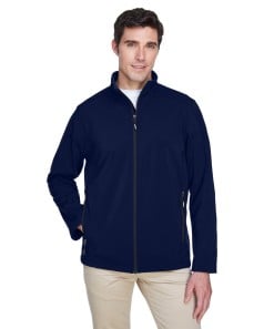 preview image of CORE365 88184T Men's Tall Cruise Two-Layer Fleece Bonded Soft Shell Jacket