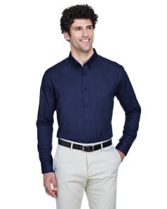 preview image of CORE365 88193 Men's Operate Long-Sleeve Twill Shirt