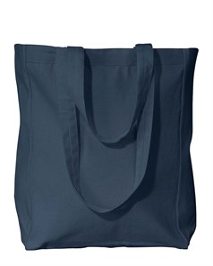 preview image of Liberty Bags 8861 10 Ounce Gusseted Cotton Canvas Tote