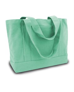 preview image of Liberty Bags 8870 Pigment Dyed Premium 12 Ounce Canvas Gusseted Tote