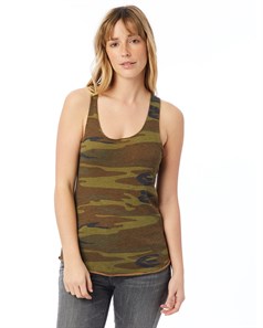 preview image of Alternative 1927ea Women's Printed Meegs Eco-Jersey Racer Tank