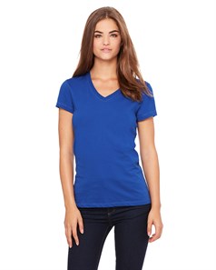 preview image of Bella + Canvas 6005 Women's Short Sleeve Jersey V-Neck Tee