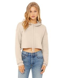 preview image of Bella + Canvas 7502 Women's Cropped Fleece Hoodie