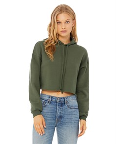 preview image of Bella + Canvas 7502 Women's Cropped Fleece Hoodie