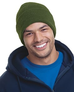 preview image of Bayside BA3825 100% Acrylic Knit Cuff Beanie
