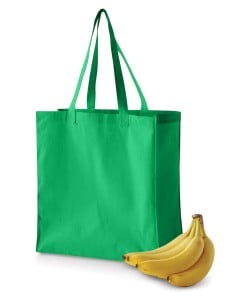 preview image of BAGedge BE055 6 oz. Canvas Grocery Tote