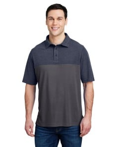 preview image of CORE365 CE112C Men's Fusion ChromaSoft Colorblock Polo