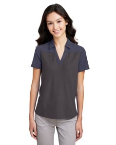 preview image of CORE365 CE112CW Ladies' Fusion ChromaSoft Colorblock Polo