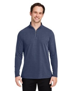 preview image of CORE365 CE405 Men's Fusion ChromaSoft Pique Quarter-Zip