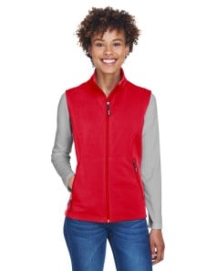 preview image of CORE365 CE701W Ladies' Cruise Two-Layer Fleece Bonded Soft Shell Vest