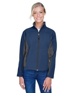 preview image of Devon & Jones D997W Ladies' Soft Shell Colorblock Jacket