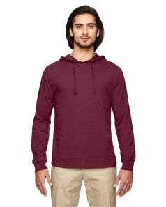 preview image of econscious EC1085 Unisex Eco Blend Long-Sleeve Pullover Hooded T-Shirt