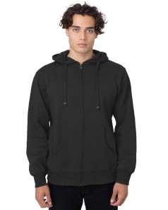 econscious EC5650 Unisex Heritage Full-Zip Hooded Sweatshirt