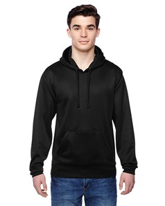 preview image of J. America 8615 Tailgate Polyester Hoodie with Bottle Opener and Beverage holder