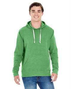 preview image of J. America 8871 Triblend Hooded Pullover Sweatshirt