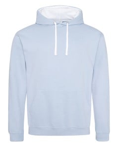 preview image of Just Hoods By AWDis JHA003 Adult 80/20 Midweight Varsity Contrast Hooded Sweatshirt