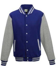 preview image of Just Hoods By AWDis JHA043 Men's 80/20 Heavyweight Letterman Jacket