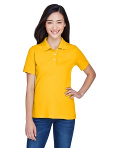 preview image of Harriton M265W Ladies' 5.6 oz. Easy Blend Polo