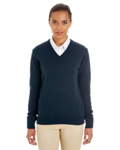 preview image of Harriton M420W Ladies' Pilbloc V-Neck Sweater