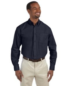 preview image of Harriton M510 Men's 3.1 oz. Essential Poplin