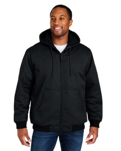 preview image of Harriton M722 Unisex ClimaBloc® Heavyweight Hooded Full-Zip Jacket