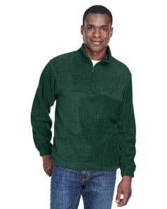 Harriton M980 Adult 8 oz. Quarter-Zip Fleece Pullover